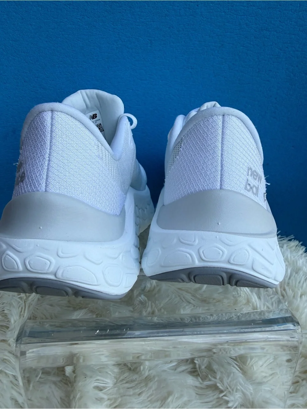 New Balance Women's White Athletic Running Sneakers